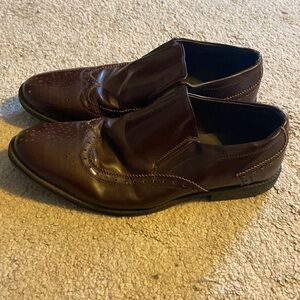 Alpine Swiss mens dress shoes; size 11